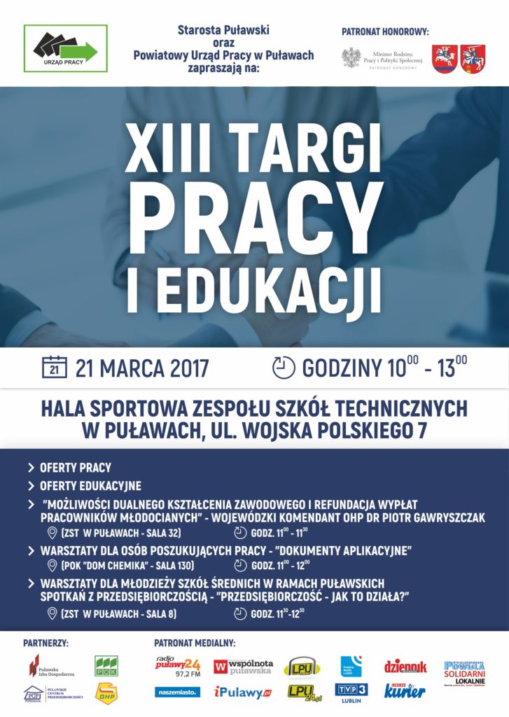 XIII Targi Pracy i Edukacji w Puławach