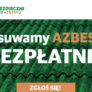 Rozpoczynamy przyjmowanie zgłoszeń na usuwanie azbestu!