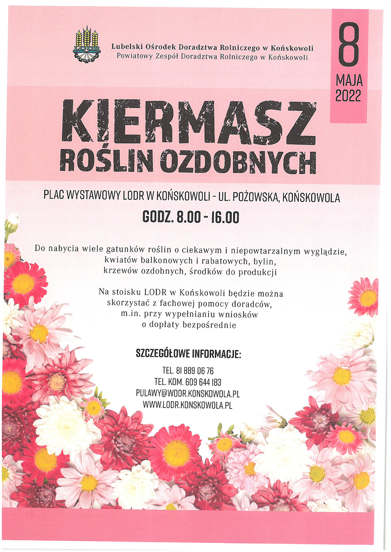 Kiermasz roślin ozdobnych