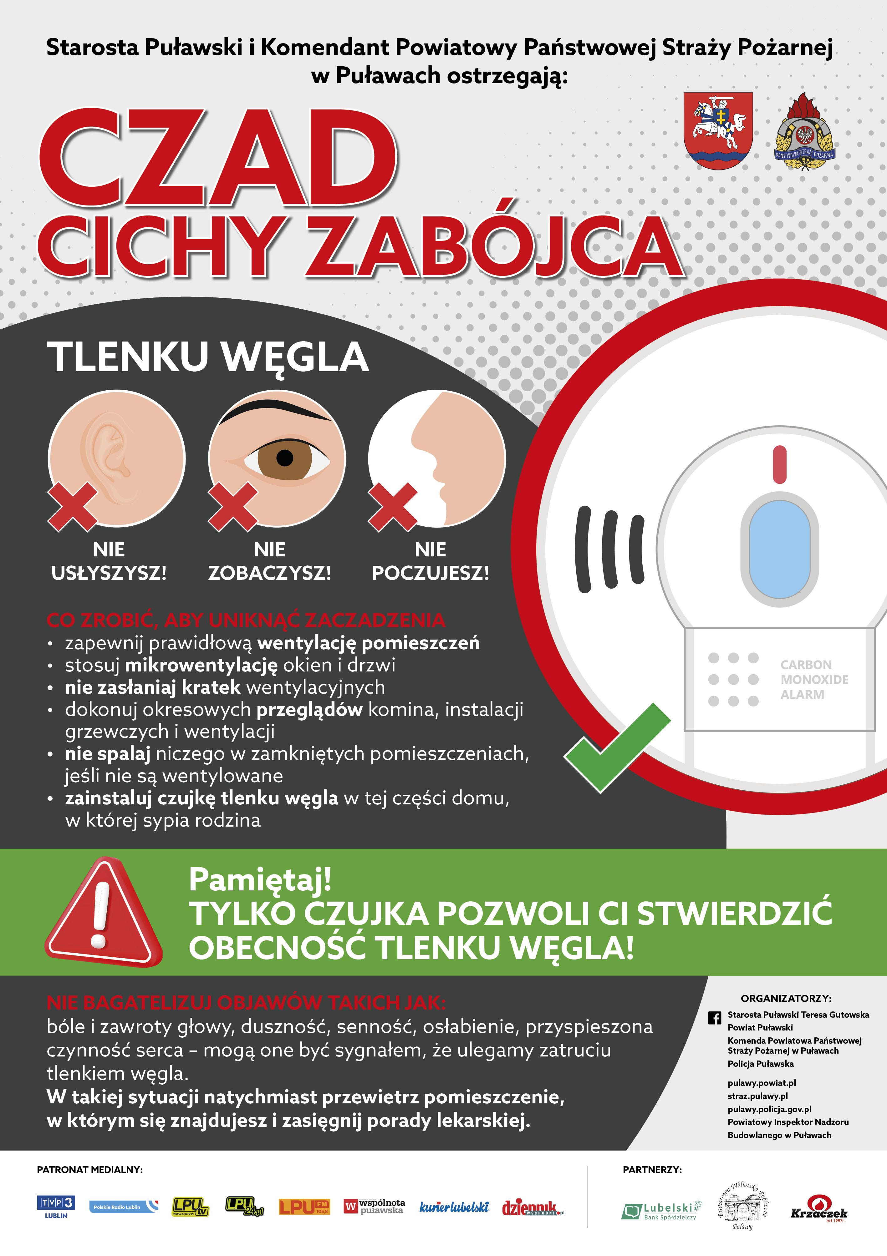 Czad – cichy zabójca